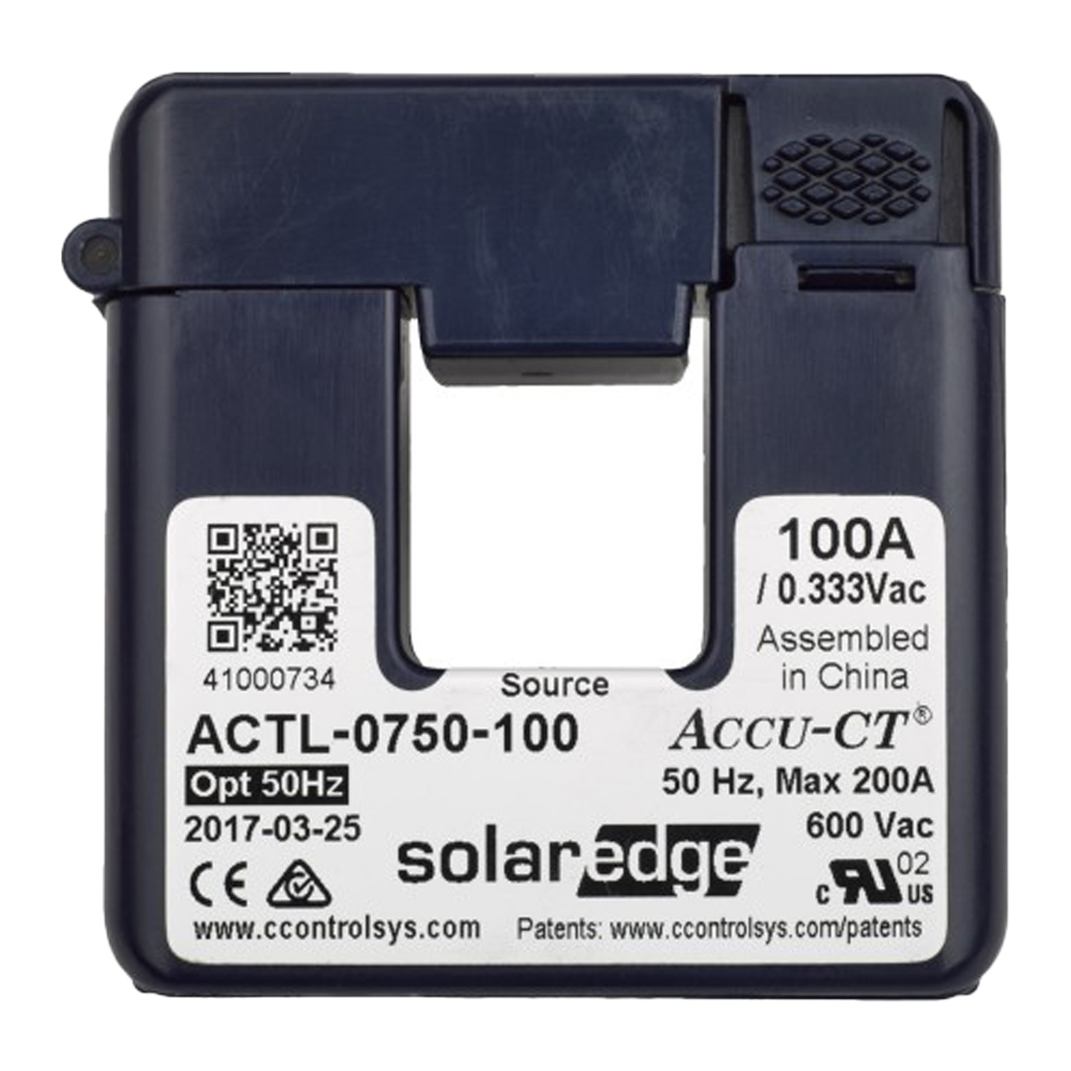 SOLAR EDGE 50A-100A Current Transformer