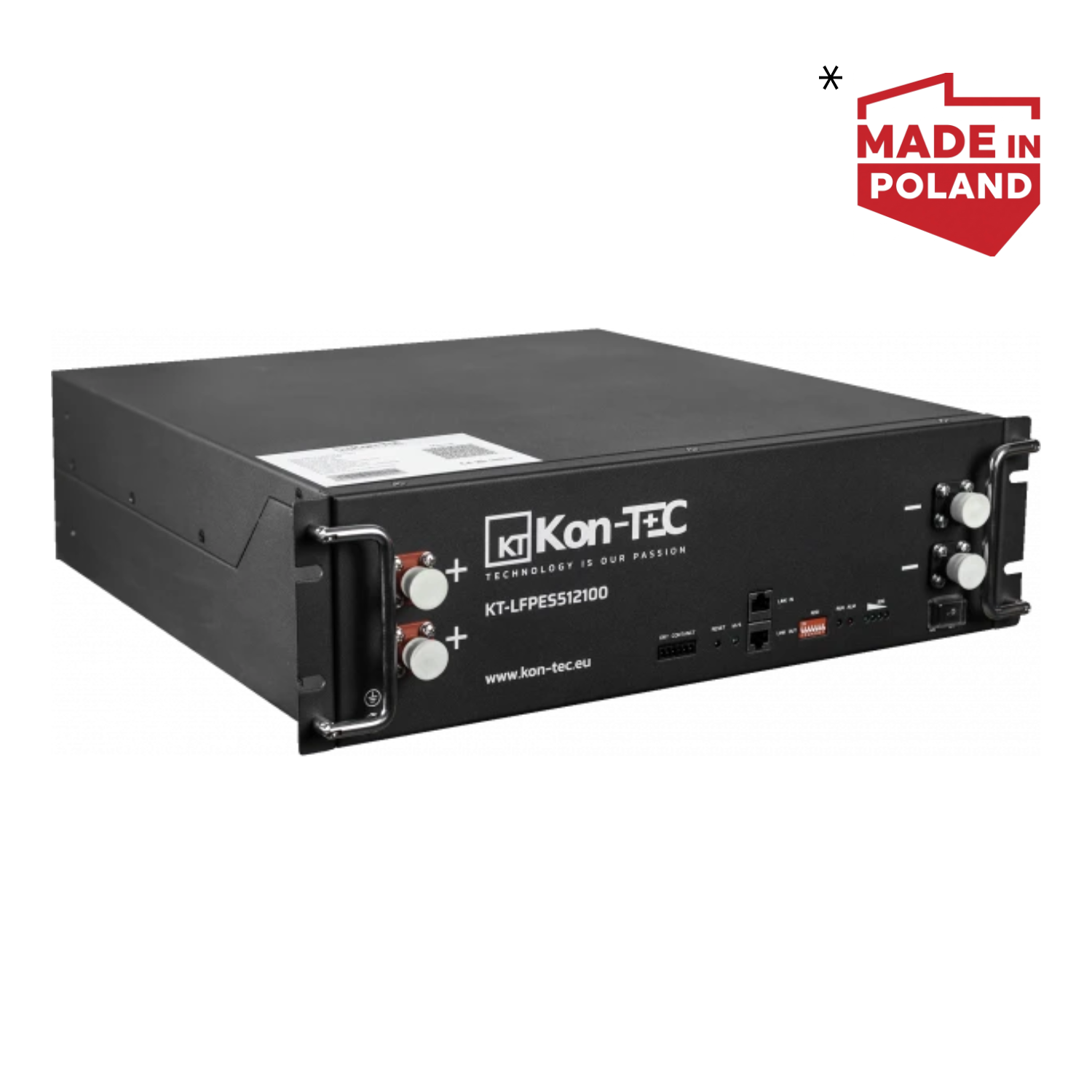 Battery module - Kon-TEC - KT-LFP-ES512100 - 5.12 kWh - Low Voltage